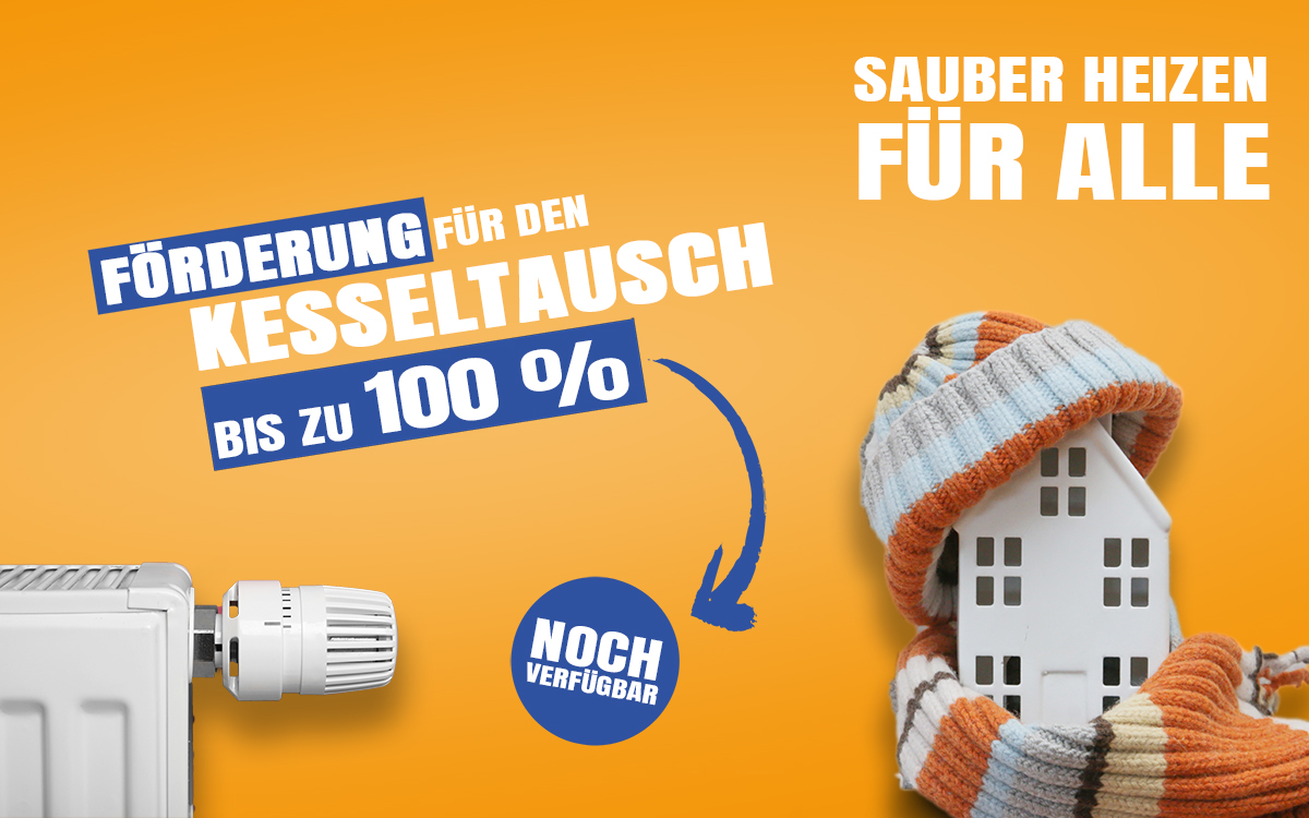 Förderung: Sauber Heizen für Alle