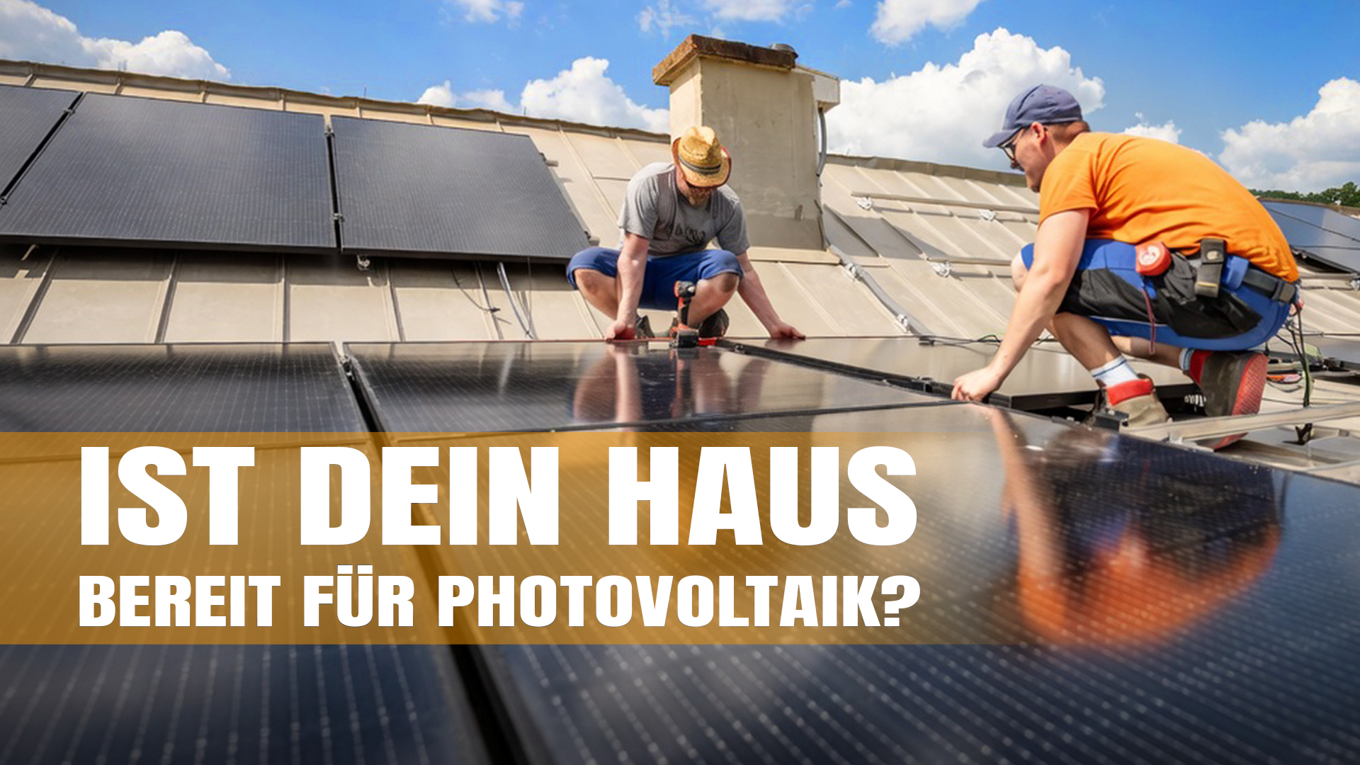 Photovoltaikanlage für das Haus